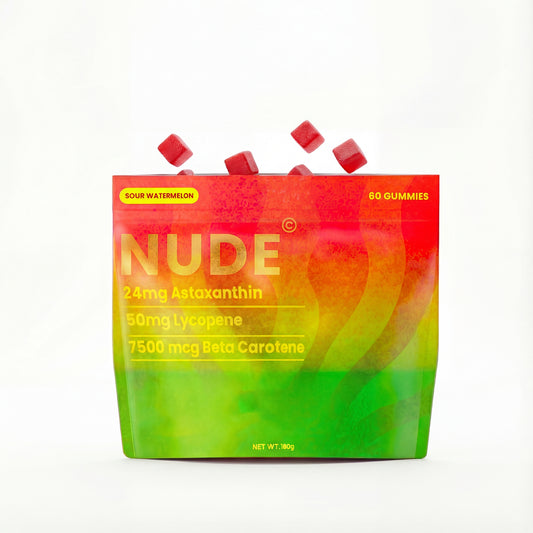 NUDE© - Gomitas bronceadoras Sin Azúcar