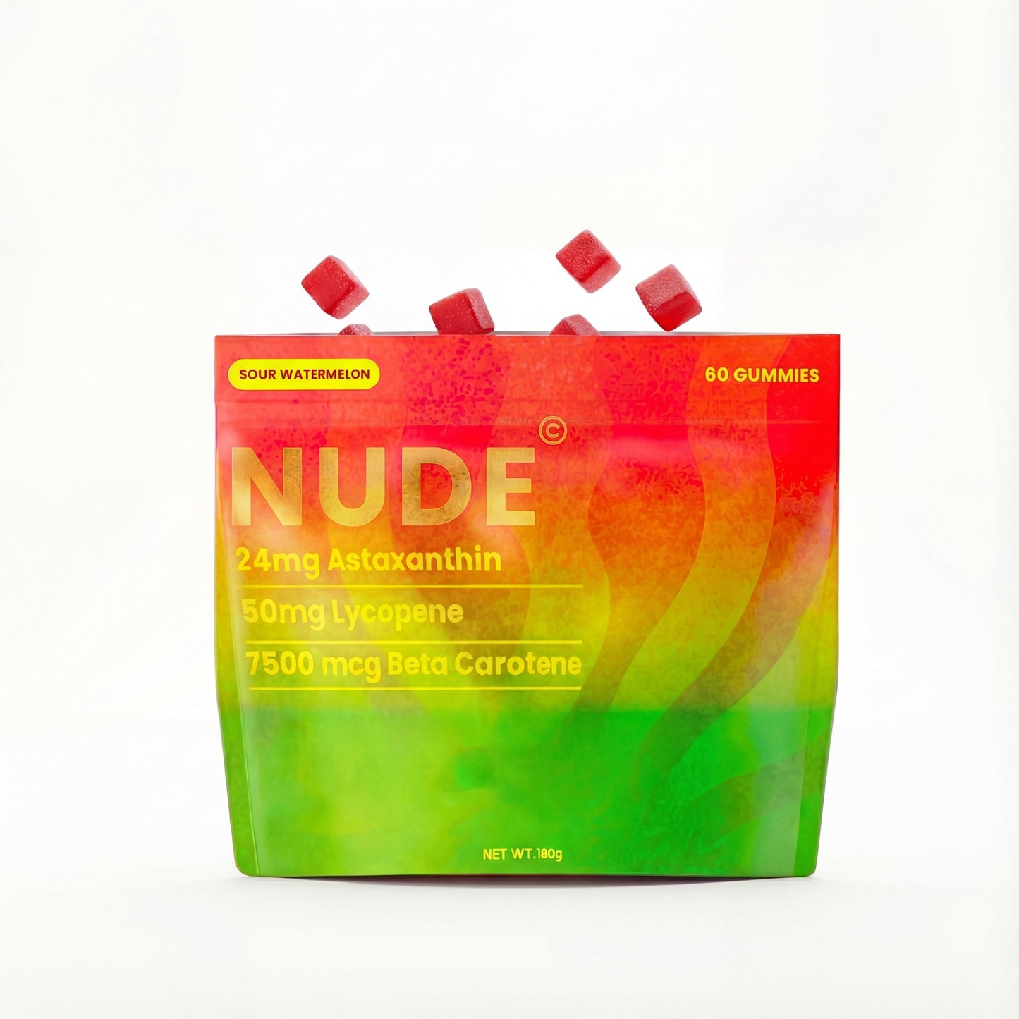 NUDE© - Gomitas bronceadoras Sin Azúcar - NUDE